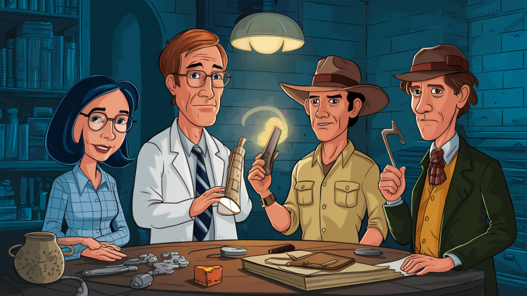 Lois Lane, Dr. Gregory House, Indiana Jones, and Sherlock Holmes