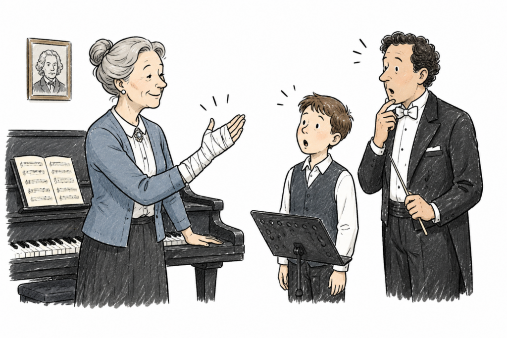 My mothers aunt in Self-Confidence crisis - Created using ChatGPT