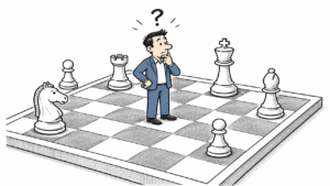 A professional trying to understand the career game