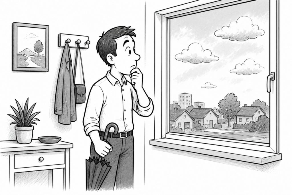 Assessing risks - How confident are you that it's going to rain?